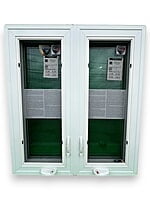 Advanced Vinyl Twin Casement Window (30 1/2 x 40 1/4) Advanced Vinyl Twin Casement Window (30 1/2 x 40 1/4)