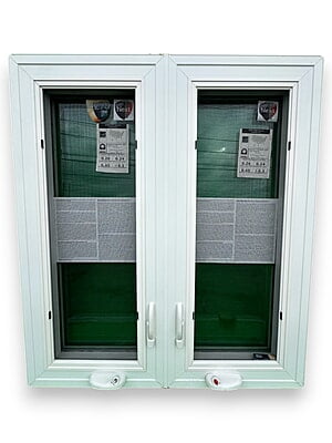 Advanced Vinyl Twin Casement Window (30 1/2 x 40 1/4)