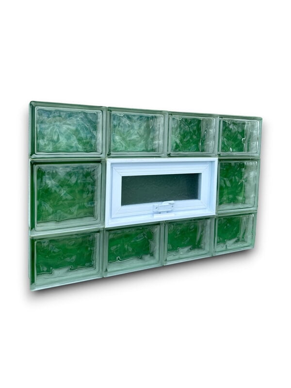 Glass Block Window (32 3/4 x 19 1/4), QTY: 1 Glass Block Window (32 3/4 x 19 1/4), QTY: 1