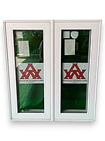 Advanced Vinyl Double casement Window (35.50 x 40.25")