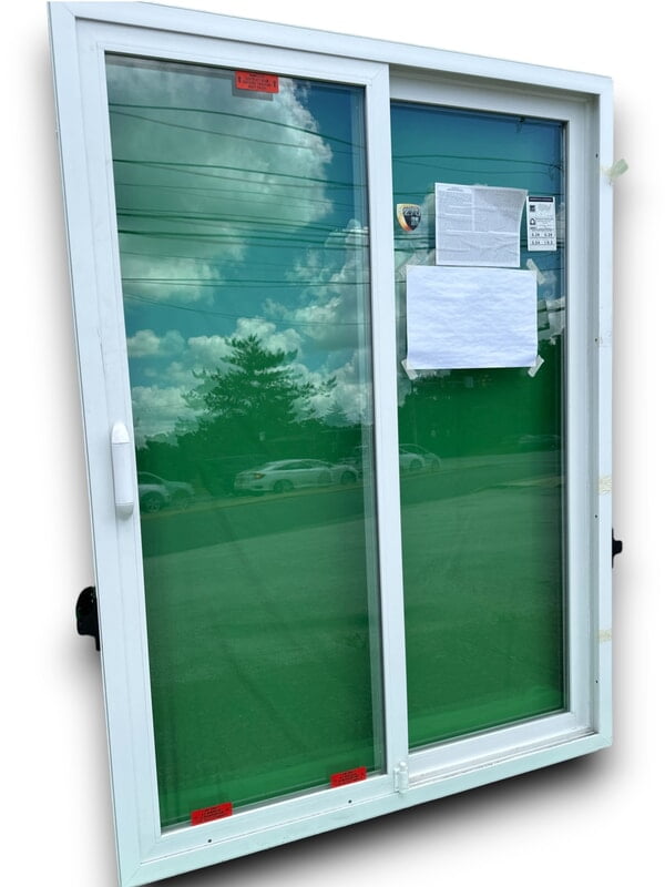 VINYL PATIO SLIDING DOOR - Left Panel Active (59 1/4 x 79 3/8), QTY: 4 VINYL PATIO SLIDING DOOR - Left Panel Active (59 1/4 x 79 3/8), QTY: 4