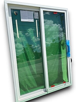 VINYL PATIO SLIDING DOOR - Right Panel Active (59 1/4 x 79 3/8), QTY: 6