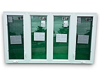 Advanced Vinyl Casement Window (90 1/4 x 51 1/4), QTY: 1 Advanced Vinyl Casement Window (90 1/4 x 51 1/4), QTY: 1