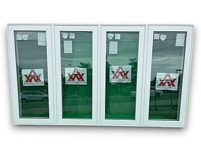 Advanced Vinyl Casement Window (90 1/4 x 51 1/4), QTY: 1