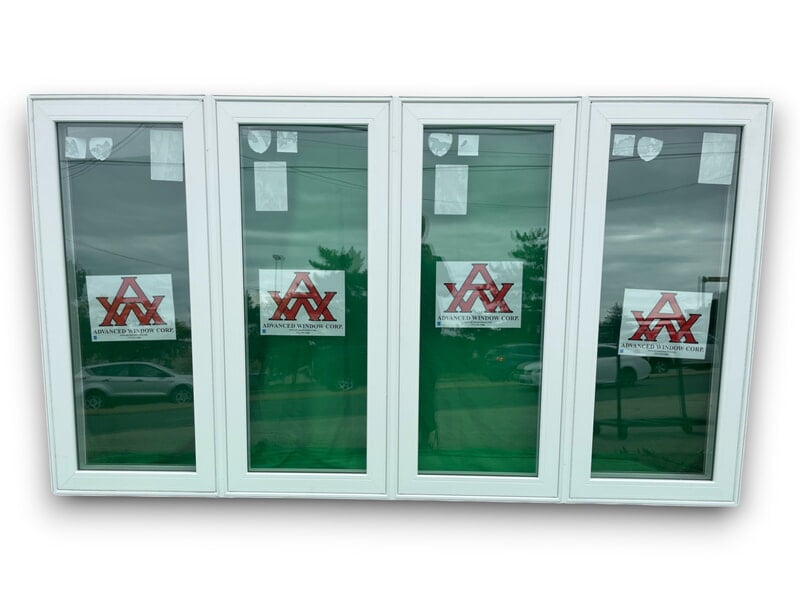 Advanced Vinyl Casement Window (90 1/4 x 51 1/4), QTY: 1 Advanced Vinyl Casement Window (90 1/4 x 51 1/4), QTY: 1