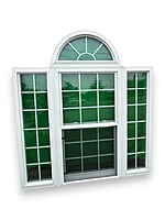 Double Hung Window With Sidelight And Transom (71 1/2 x 79 1/2) Double Hung Window With Sidelight And Transom (71 1/2 x 79 1/2)