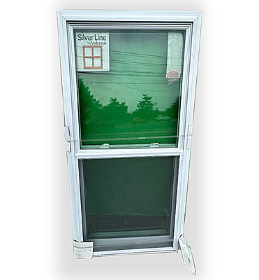 Silver Line Single Hung Window (35 1/2 x 62 1/2)
