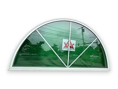 Advanced Vinyl Half Circle Window (77 7/8 x 38 15/16)