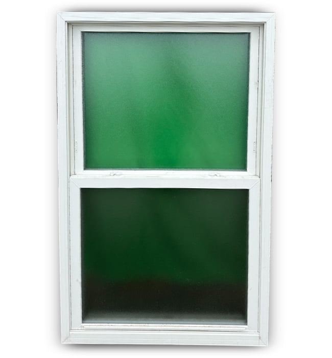 Double Hung Window With Frosted Glass (35 3/4 x 55 1/4) Double Hung Window With Frosted Glass (35 3/4 x 55 1/4)