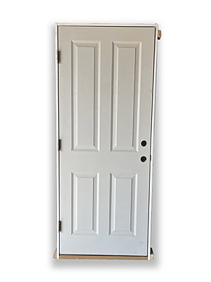 Legacy Single Entry Door in FrameSaver Frame (33 9/16" x 80 1/4")