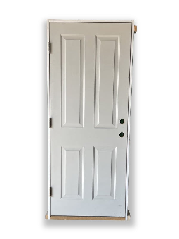 Legacy Single Entry Door in FrameSaver Frame (33 9/16" x 80 1/4")